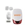 AVENIR AV-02WF Wifi Akıllı Ev Alarm Sistemi (2 Kapı/Pencere Sensörü) (1Pır) (1Kumanda)