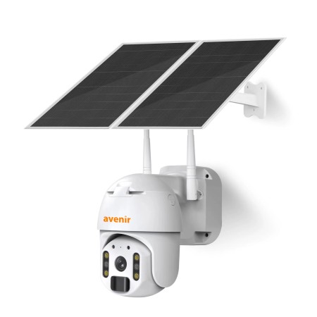 Avenir Av-m04 Sim Kartlı 4g Solar Panelli 7/24 Sürekli Kayıt Gece Görüşlü Akıllı Kamera AV-M04